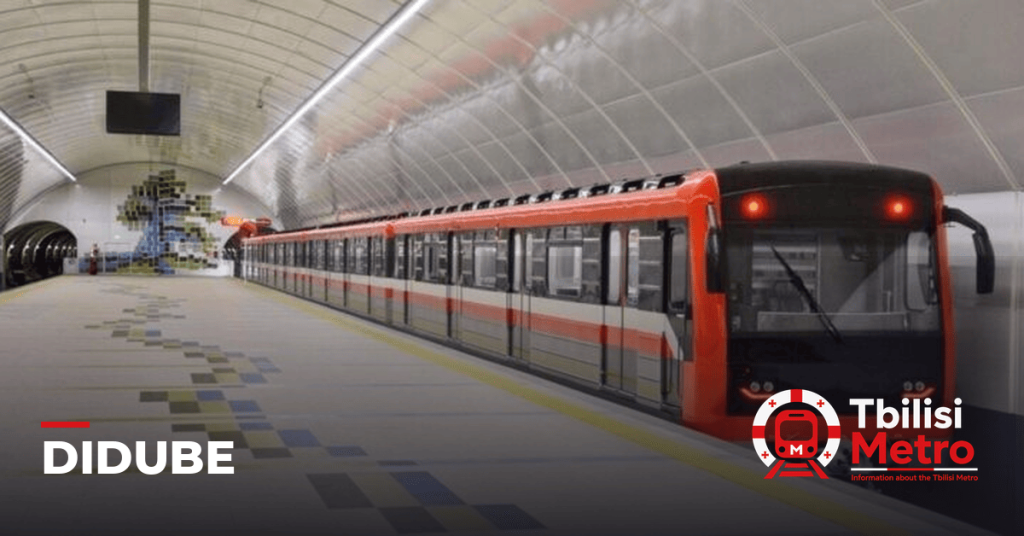 Didube station on the Tbilisi Metro