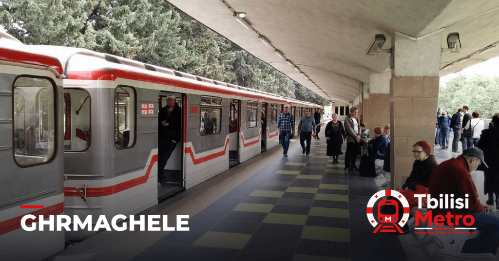 Ghrmaghele station on the Tbilisi Metro