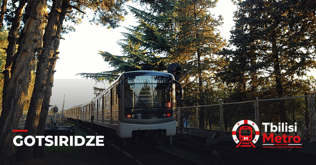 Gotsiridze station on the Tbilisi Metro