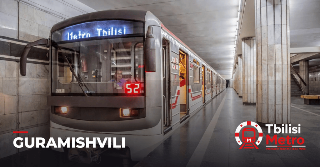 Guramishvili station on the Tbilisi Metro