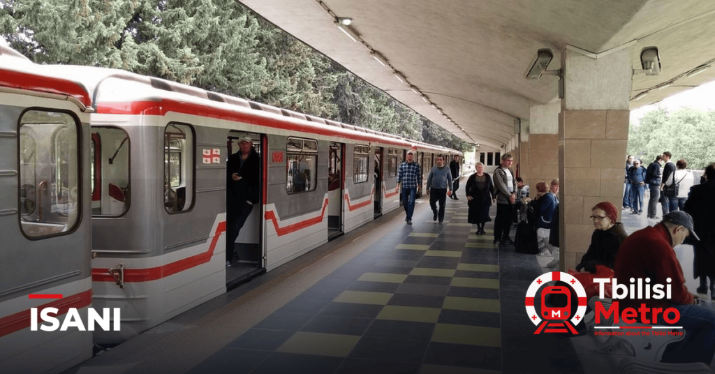 Isani station on the Tbilisi Metro