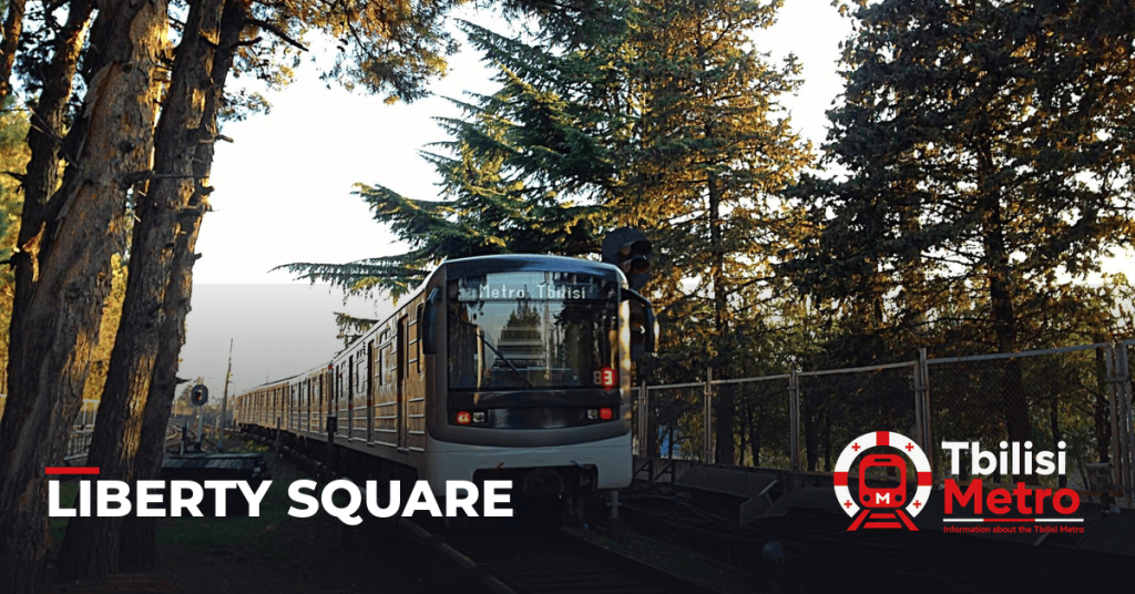 Liberty Square station on the Tbilisi Metro