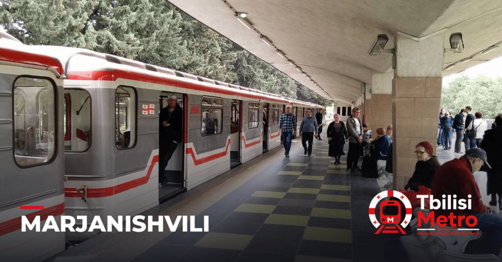Marjanishvili station on the Tbilisi Metro
