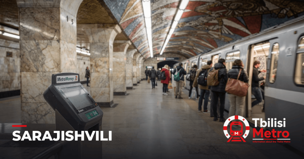 Sarajishvili station on the Tbilisi Metro