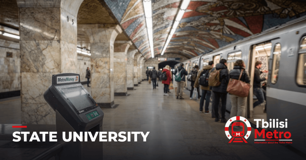 State University station on the Tbilisi Metro
