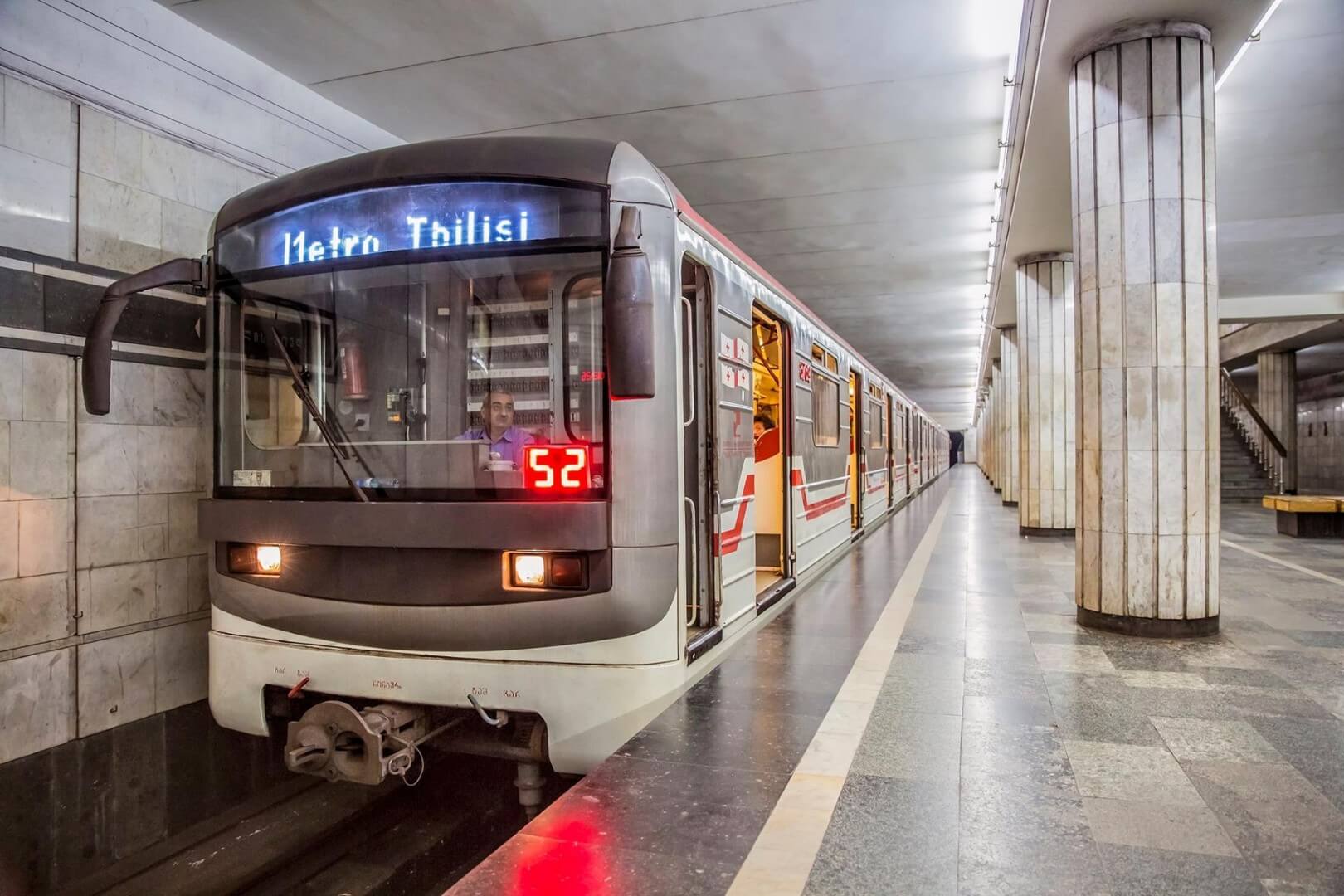 Line 1 — Akhmeteli–Varketili — Tbilisi Metro