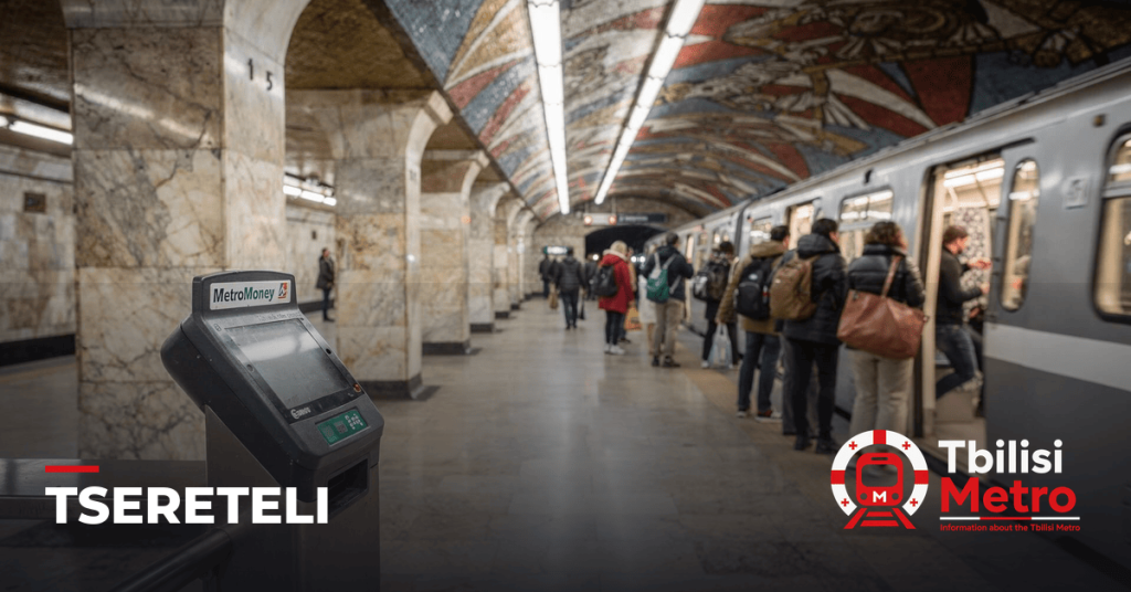 Tsereteli station on the Tbilisi Metro
